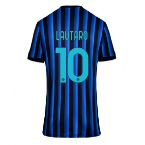 Inter Milan Lautaro Martinez #10 Dámské Domácí Dres 2025-26 Krátký Rukáv